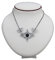 Dark Dreams Gothic Mittelalter Kelten Collier Halskette Anhänger Schmuck Lefey, Farbe:rot