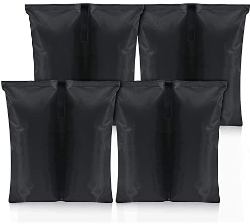 Denny International Set of 4 Gazebo Foot Leg Pole Large Sandbag Weight for Marquee Market Stall tents and Sun Shade Sand Bag
