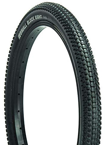 Neumático para Bicicleta Small Block 8 Junior - 20 x 1.95 - TPi 30 - Diseño Direccional - Carcasa GCT - Apta para Montaña - Pared de Goma, Parche Reflectante y Tubeless Ready - Negro - Kenda