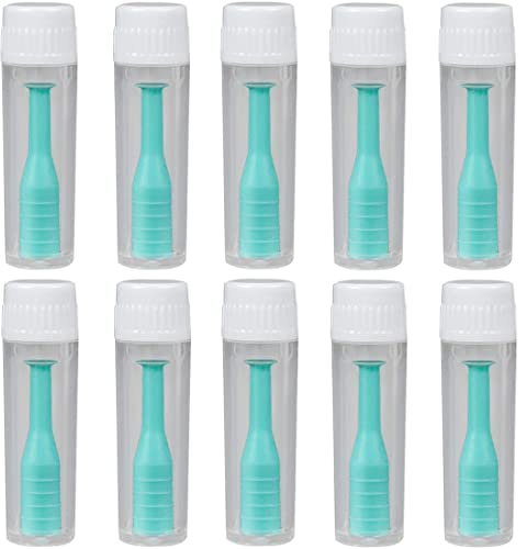 10 Pack Scleral Plunger Contact Removal Plunger & Inserter Suction Stick RGP Plunger, Hard Contact Lens Inserter Remover Scleral Lens Inserter for Hard Lenses