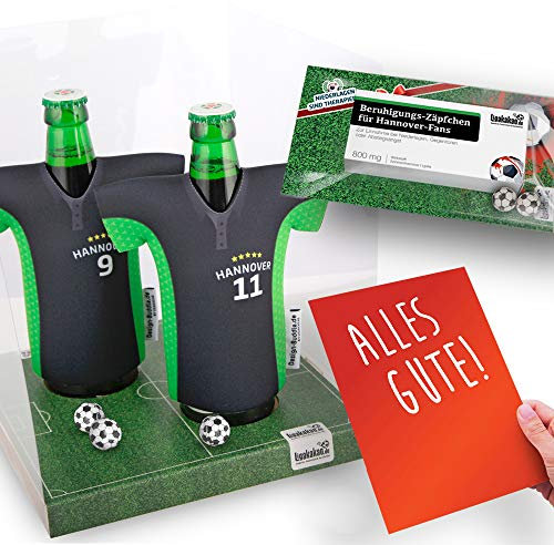 Alles für Hannover-Fans by Ligakakao.de Home-Trikot ist jetzt Mein TRIKOTKÜHLER Geschenk-Set (2X Trikots + 1 ZÄPFCHEN)