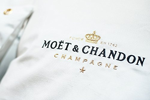 Moet One Pillows Kissenbezug, weiß, für den Außenbereich, Champagner, Chandon, Eis, Imperial