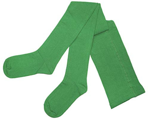 Weri Spezials Collants femme en coton opaque de plusieurs couleurs - tendance et classique. (46-48, l'herbe est verte)