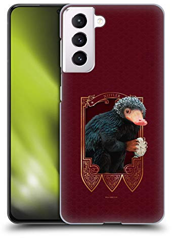 Head Case Designs Offizielle Fantastic Beasts and Where to Find Them Niffler Tiere Harte Rueckseiten Handyhülle Hülle Huelle kompatibel mit Samsung Galaxy S21 5G