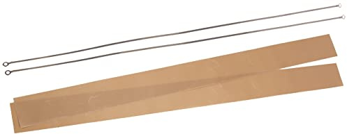 WELDINGER Heizdrahtelement 100 mm mit Teflonmatte Doppelpack für Folienschweißgerät Impulse Sealer Balkenschweißgerät mit 100 mm Arbeitsbreite