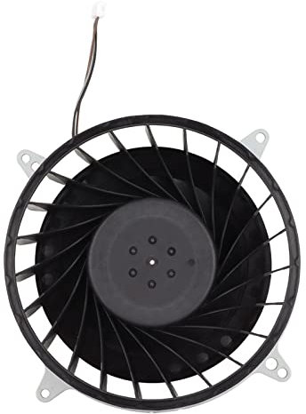 Ventilador de Refrigeración Interno de Repuesto para PS5, Ventilador de Refrigeración Silencioso de 23 Aspas de 3 Pines CC 12 V 2,4 A, Compatible con Ventiladores de la Serie Playstation 5