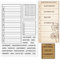 GLOBLELAND Wochenplan Klare Stempel Kalender Zeitplan Silikon Klare Stempel Siegel Für Karten Basteln DIY Scrapbooking Fototagebuch Album Dekoration