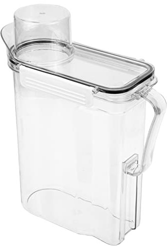 Conteneur de détergent à lessive Booster Seau de Perles Distributeur de lessive en Poudre Support d'assouplissant Bouteilles de Savon à lessive Liquide for la Maison Buanderie