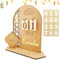 Ramadan Kalender, Eid Mubarak Kalender, Ramadan Deko Countdown Kalender, Holz Ramadankalender Kinder, Eid Mubarak Adventskalender, DIY Ramadan Dekoration Aus Holz für Zuhause Ramadan Geschenke