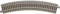 Roco 61123 H0 Gebogenes Gleis R3 (1 Stück)