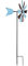 29in Rainbow Wind Spinner Stake - Metal Garden Windmill Decoration