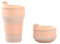 Aiweijia Vasos de silicona plegables, vasos de silicona plegables con tapas de plástico, 350ml juego de vasos portátiles reutilizables para picnic, camping, viajes de senderismo