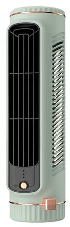 Ventilador de aire personal, sistemas de refrigeración móviles, enfriador de aire acondicionado portátil | 8.2 x 3.1 x 2.3 pulgadas, enfriador de aire acondicionado de pie transparente, pequeño