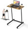 Eocnrhe Treadmill Desk, Walking Pad Desk, Standing Desk for Walking Pad, Small Standing Desk with Wheels, Portable Desk for Laptop, Rolling Desk Adjustable Height, Mobile Standing Desk, Bedside Table
