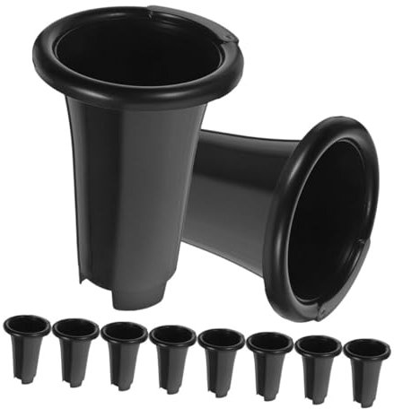 IWOWHERO 10pezzi Vasi Da Vivaio in Plastica Ispessita Pp Contenitore Per Piantagione Da Giardinaggio Di Drenaggio Per Piante Per Casa e Giardino