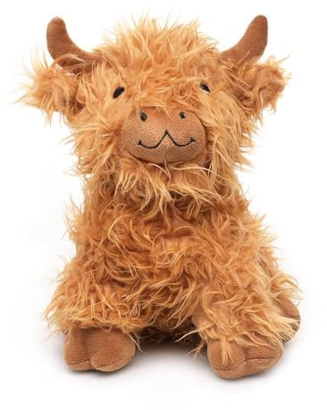 A2Z Highland Door Stopper Heavyweight Sand Filling Durable Stylish Cute Highland Cow Perfect Home Office Stuffed Animals Door Stopper Elegant Home Décor