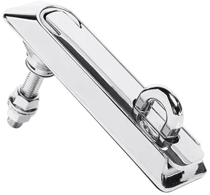 MS860-2 Schloss, Schranktür, Paneel, Box, abschließbar, Schwingtür, 3-Punkt-Schloss, Vorhängeschloss, 1 Stück