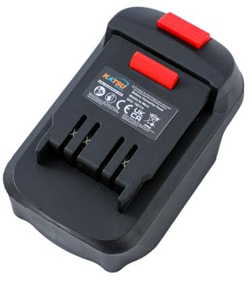 KATSU Tools Battery Adapter Converter Compatible with Famous MAKI.. Brand 18V Lithium-ion Battery, Fits Wörx 20V Cordless Power Tools 102113