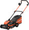 Yard Force LM C34B Cordless Lawn Mower, 40V Twin Battery, 34cm Cut Width, 6 Height Settings, 35L Grass Bag