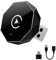 CarPlay Wireless Adapter, Mini Wireless CarPlay Adapter, 2025 Upgrade von kabelgebunden auf kabellos für Appl CarPlay Plug&Play Schnelle und stabile Verbindung CarPlay für iOS 10 + and für android 11+