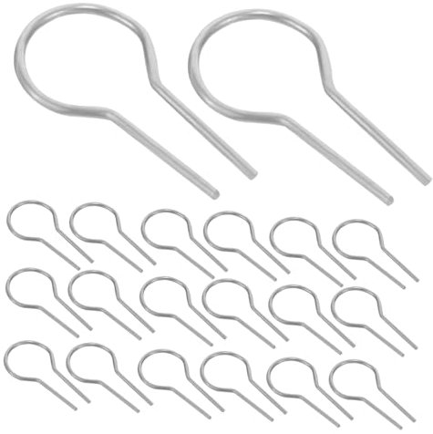 CLISPEED 100stücke Brennstift Zum Aufhängen Für Ofen Hitzebeständige Brennnadel Für Keramikschmuck Hochtemperaturstift Als Brennwerkzeug Für Bruchfeste Metallnadel Für Hängebrand