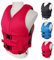Homesally Giubbotto di Salvataggio per Adulti per Sport Acquatici All'Aperto, Giubbotto Salvagente per Snorkeling, Giubbotto di Sicurezza per Snorkeling, Kayak, Nautica,Rosso,M