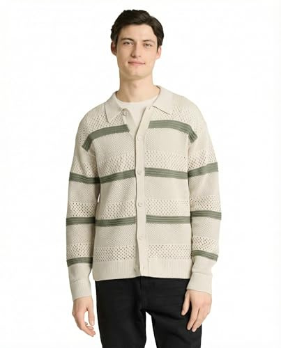TOM TAILOR Denim Herren Strickjacke