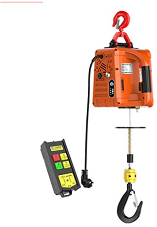 Mise À Niveau Du Palan Électrique Portable Treuil À Main Électrique Bloc De Traction Câble En Acier Électrique Palan De Levage Corde De Remorquage(300kg remote control)