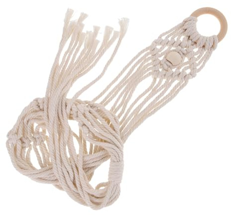 Milisten Porte Guitare Macramé Support Mural Pour Ukulélé Cintre Suspendu Corde De Coton