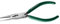Needle Nose Pliers (160mm) with Integral Wire Cutting Jaws (Long Nose Pliers). Made in Japan. ENGINEER pr-46