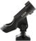 Scotty #230-BK Powerlock Rutenhalter mit #241 Seitendeck-Halterung, Schwarz