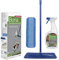 Bona Hard Surface Floor Cleaning Starter Kit, includes Mop, Machine Washable Mop Pad and Bona Hard Surface Floor Cleaner Liquid 1 Litre, White