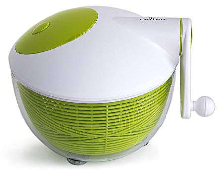 Culina Centrifugadora para Ensalada, Escurridor Giratorio, 3 litros Compacto, Eficiente, Construcción Duradera, Características Ergonómicas, Preparaciones Saludables y Sabrosas