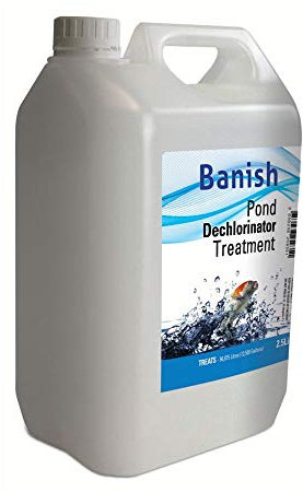 Banish Dechlorinator Pond Treatment 2.5 Litre - Treats 56875 Litres