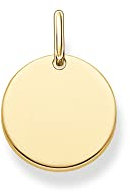 Thomas Sabo Damen Anhänger Coin 925 Sterling Silber LBPE0001-413-12