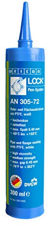 WEICONLOCK AN 305-72 Rohr- und Flächendichtung 300 ml DVGW-geprüft hochviskos