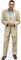 Jean-Claude Van Damme (Beige Suit) Pappaufsteller lebensgross