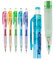 Lot de 6 porte-mines assortis de 0,5 mm avec gomme Kawaii 2B - Fournitures scolaires et de bureau