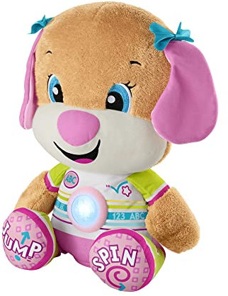 Fisher-Price Lernspaß Riesen Hundefreundin, Lernspielzeug, ab 18 M