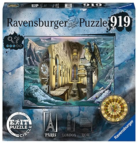 Ravensburger EXIT Puzzle 17304 - EXIT - The Circle in Paris - Escape Room Puzzle mit 919 Teilen, für Einsteiger und Fortgeschrittene, ab 14 Jahren