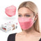 HARD Mascherine FFP2-100 pezzi| Prodotto in Germania | Respiratore confortevole | Delicato sulla pelle e traspirante - OEKO-TEX | confezionati singolarmente - Lampone Rosa