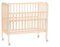 Fillikid Beistellbett Nino 3 in1 Exklusiv | Babybetten aus Buchenholz | Kinderbett, Zustellbett 5-stufige Höhenverstellung | Stubenwagen ab Geburt mit großer Liegefläche