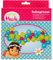 Party Factory `Heidi´ Ballongirlande aus 60 blauen, grünen und pinken Latexballons, Ø25 und 12cm, inklusive 4m Ballonband