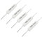 1.0 Ohm 10W drahtgewickelt Keramik Zement-Widerstaende 5 Stueck
