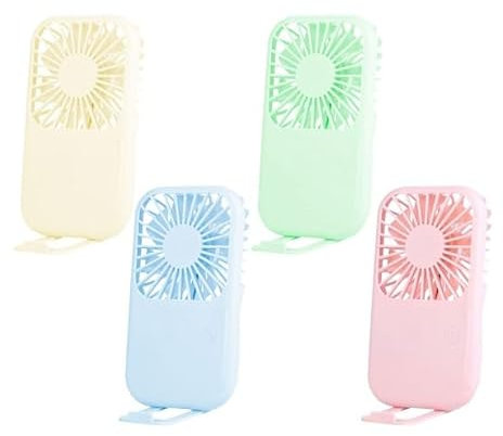 ONE BEST DEAL OBD 1 x Mini Portable USB Rechargeable Fan Handheld and Desktop Use Compact Lightweight Cooling Fan for Home Office Travel Outdoor