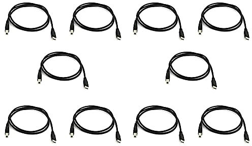 Speesy 10X USB-C USB 3.1 Tipo C Macho a USB 2.0 B Tipo Macho Cable de Datos Cable Impresora