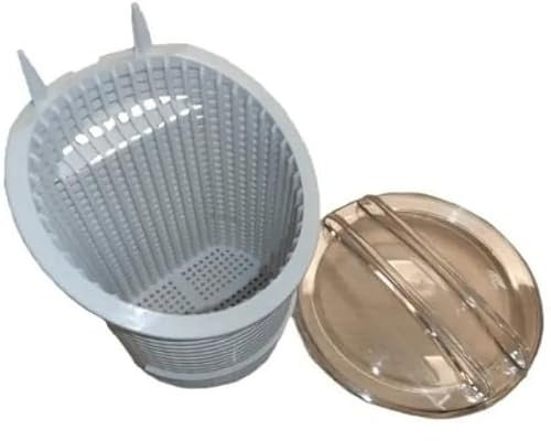 Risaliti Piscine TAPACESFIJI Tappo (Coperchio) e cestello prefiltro di Ricambio per Pompa Fiji per Filtro Gre FS300/FS320