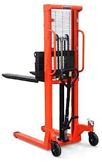 Hand Pallet Stacker Manual Fork Lift Truck 1T 2.5M (Hydraulic Lifting Electric Compact)