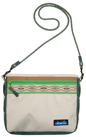 KAVU Keeper Umhängetasche aus Segeltuch, halb gepolstert, Fun Camp, Einheitsgröße