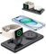 Magnetic Charging Station for iWatch 9/Ultra 2/Ultra/8/7/6/SE/5/4/3, 2 in 1 Portable Charging Station for iPhone 16/15/14/13/12 Series, SwanScout 502M